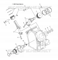 CRANKSHAFT AND PISTON