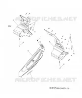 CHASSIS, CLUTCH GUARD AND FOOTRESTS