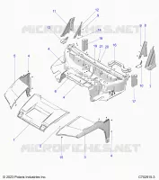 HOOD, LINER, FRONT FENDERS,  PILLARS
