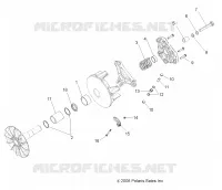 DRIVE TRAIN, PRIMARY CLUTCH