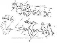 FRONT BRAKE SCRAMBLER W967840 (4935823582B007)