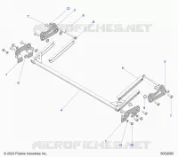 HOOD HINGE ASM.