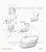 ENGINE, EXHAUST SYSTEM