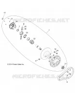 DRIVE TRAIN, SECONDARY CLUTCH