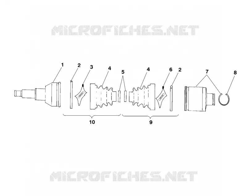 REAR DRIVE SHAFT