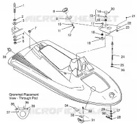 HULL   BODY SL 700 B964066 and Intl. SL 700 I964066 (4935633563A006)