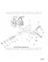 DRIVE TRAIN, CHAIN TENSIONER AND SPROCKET