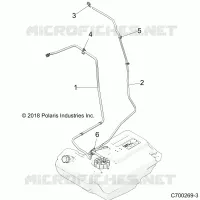 BODY, FUEL LINES