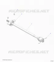 DRIVE TRAIN, FRONT PROP SHAFT