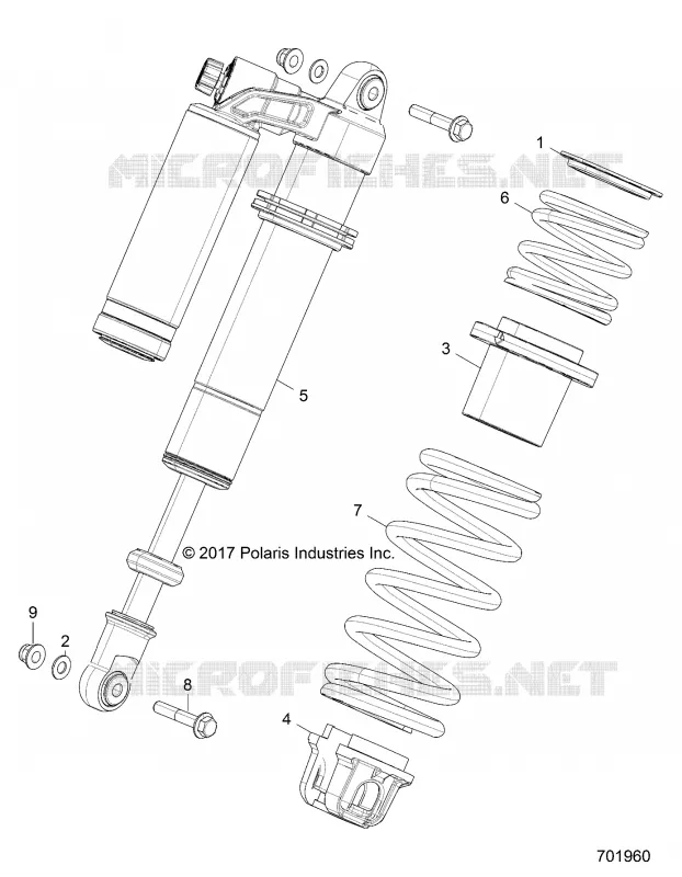 FRONT SUSPENSION SHOCK MOUNTING