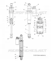 REAR TRACK SHOCK (7043959)