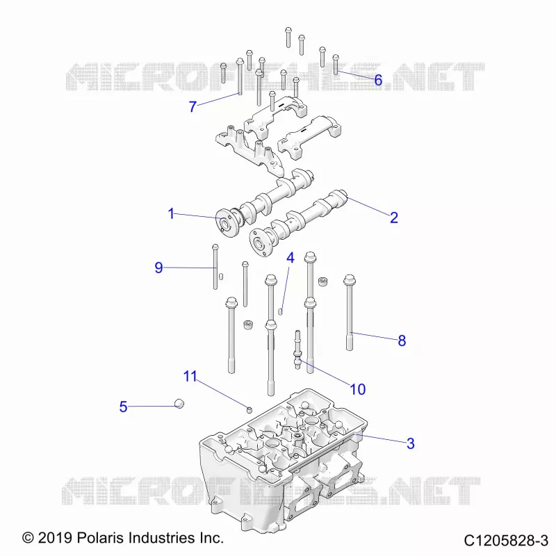 ENGINE, CYLINDER HEAD