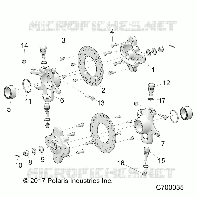 FRONT SUSPENSION HUB