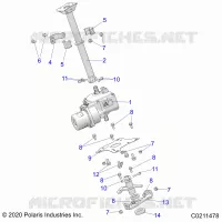 STEERING, STEERING POST  ASM.