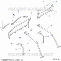 CHASSIS, CAB FRAME