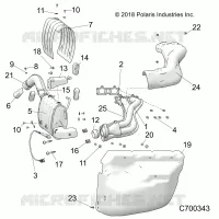 ENGINE, EXHAUST SYSTEM