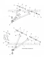 FRONT SUSPENSION CONTROL ARMS