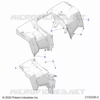 REAR BODYWORK CAB