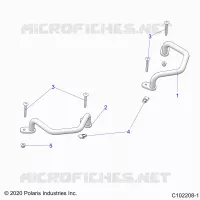 REAR BODYWORK HANDGRIP