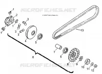 DRIVE TRAIN, PRIMARY CLUTCH