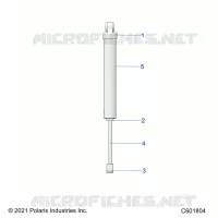 SUSPENSION, REAR SHOCK TRACK