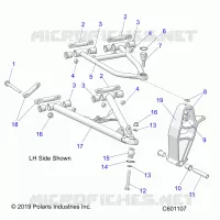 FRONT WISHBONES