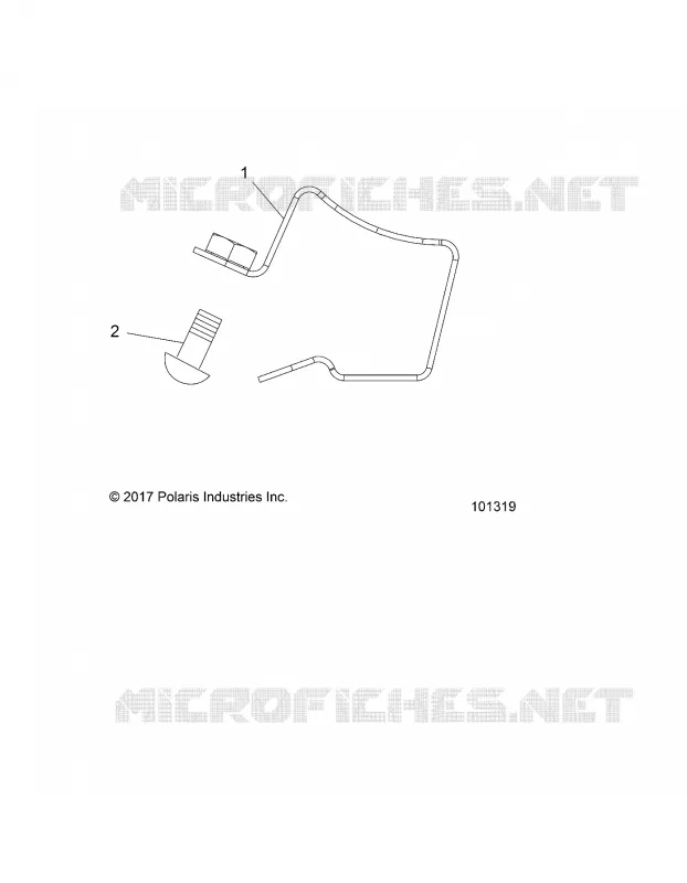 ENGINE, FUEL RAIL CLAMP