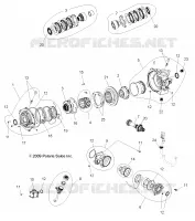 DRIVE TRAIN, FRONT GEARCASE INTERNALS
