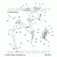 FRONT WISHBONES