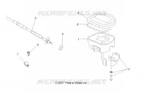 CONTROLS   THROTTLE  ASM. AND CABLE