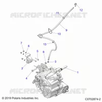 DRIVE TRAIN, MAIN GEARCASE MOUNTING