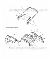BUMPER, REAR AND CLOSEOFF