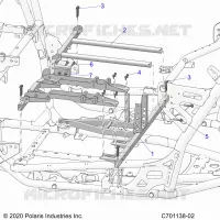 CHASSIS, SEAT AND CENTER CONSOLE MOUNTING