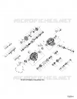 DRIVE TRAIN, MAIN GEARCASE INTERNALS