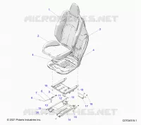 SEAT ASM., DRIVER
