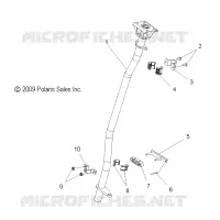 STEERING POST, ASM.
