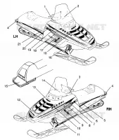 DECALS 500 EFI 0963774 AND EUROPEAN 500 EFI E963774 (4936183618A013)