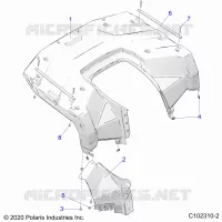 REAR BODYWORK CAB