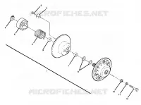 DRIVEN CLUTCH ASSEMBLY (4918411841024A)