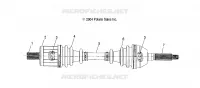 FRONT DRIVE SHAFT