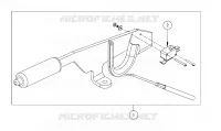 PARKING BRAKE BRAKE LEVER
