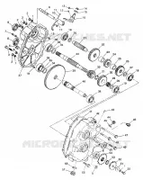 GEARCASE ASSEMBLY 4X4 250 W938127 (4924042404031A)