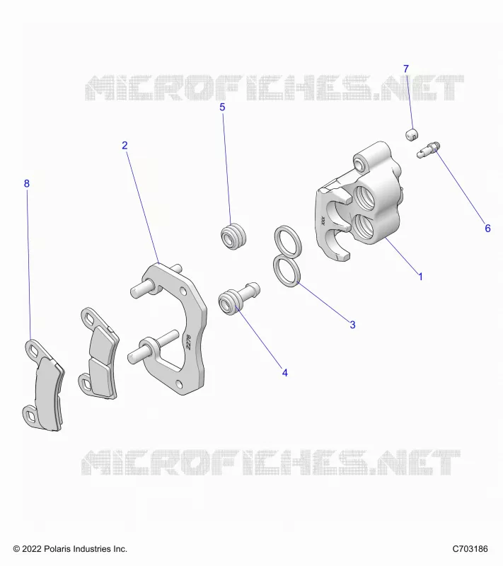BRAKES, REAR CALIPER