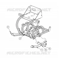 FRAME, OPTIONS, BUMPER, MOUNT, FRONT, RUGGED