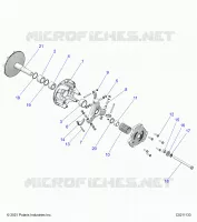 DRIVE TRAIN, PRIMARY CLUTCH