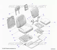 SEAT ASM., PASSENGER