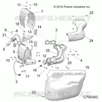 ENGINE, EXHAUST SYSTEM