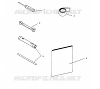 TOOL KIT    SPORT 0960443, SPORT TOURING 0960243  AND EUROPEAN SPORT TOURING E (4932223222C010)