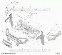 HOOD AND FRONT FACIA