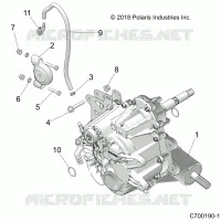 DRIVE TRAIN, MAIN GEARCASE MOUNTING